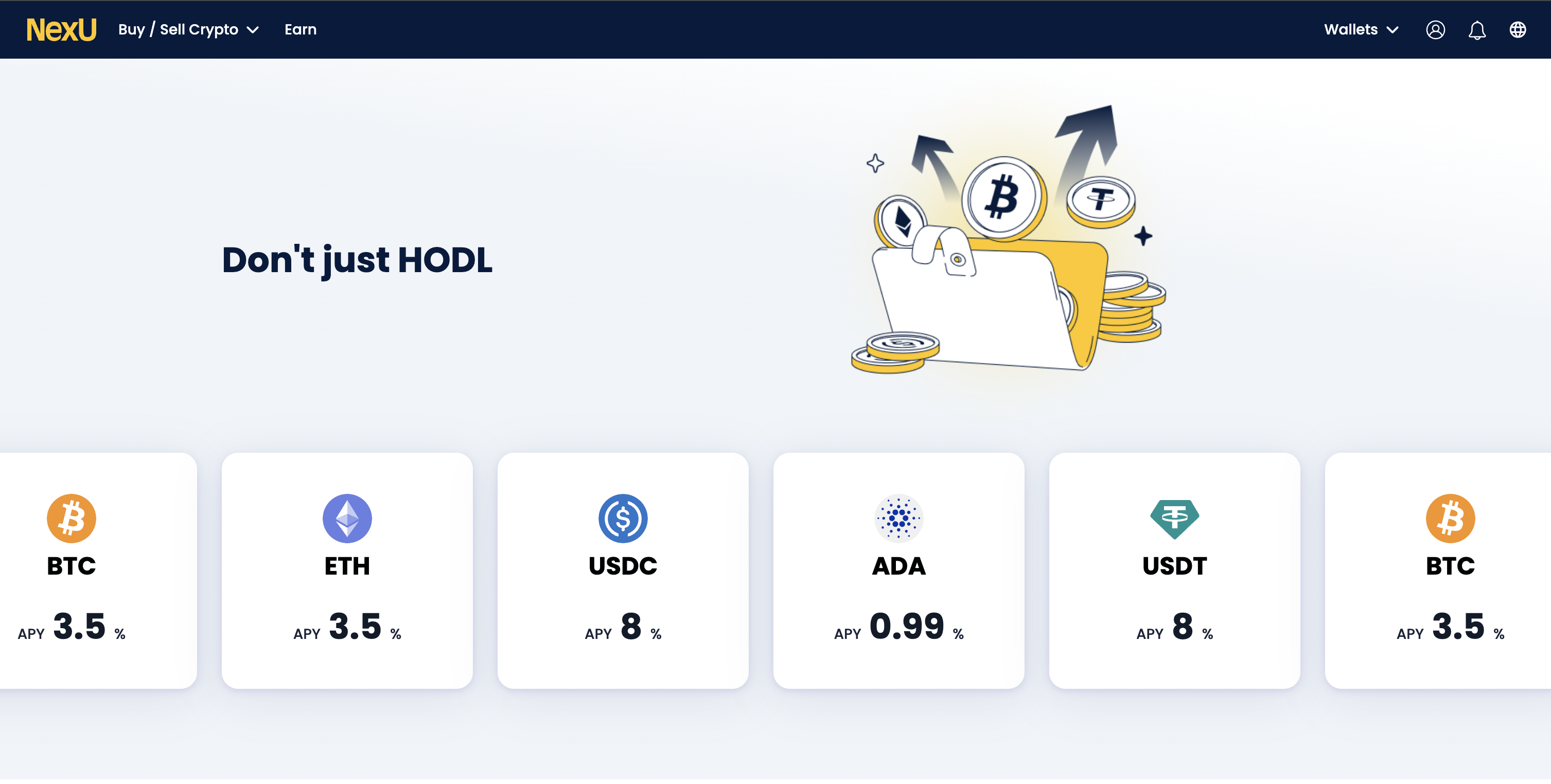 NexU Wallet Trading Platform